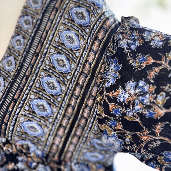 Free People The Moonlight Dance Tunic Boho Dress size Small - Picture 5 of 16